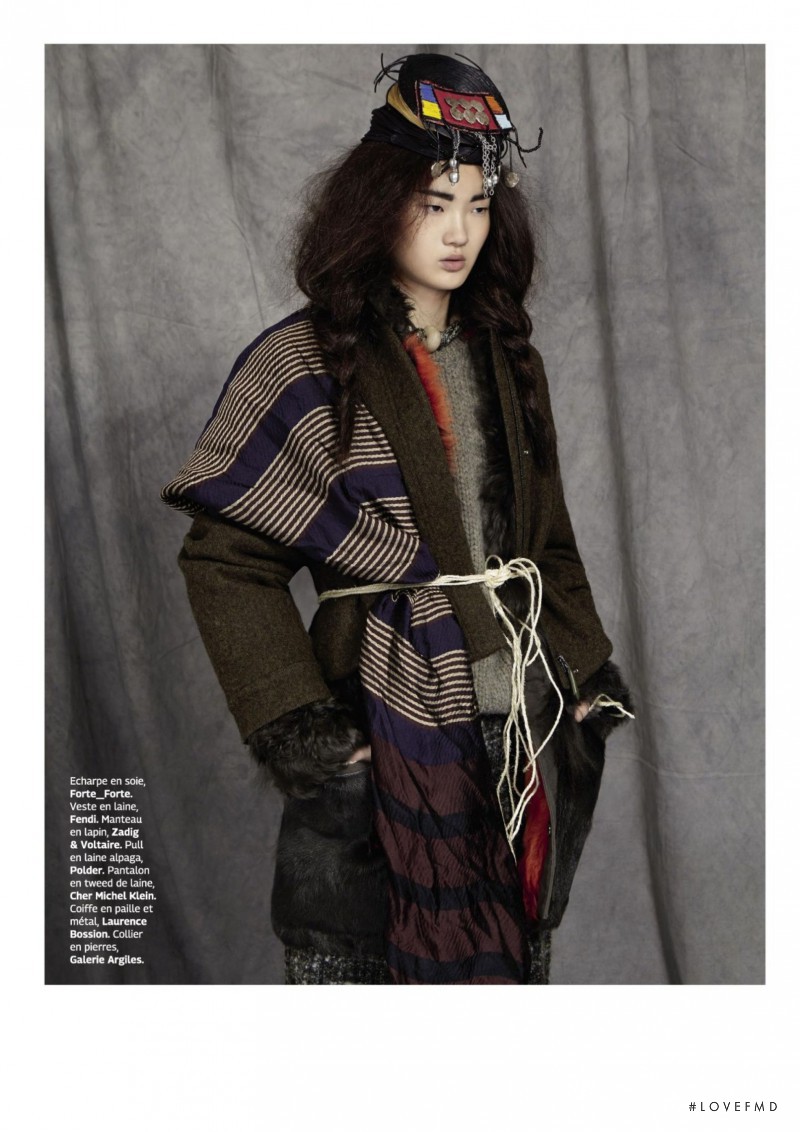 Hyun Ji Shin featured in Nomade Urbaine, December 2014