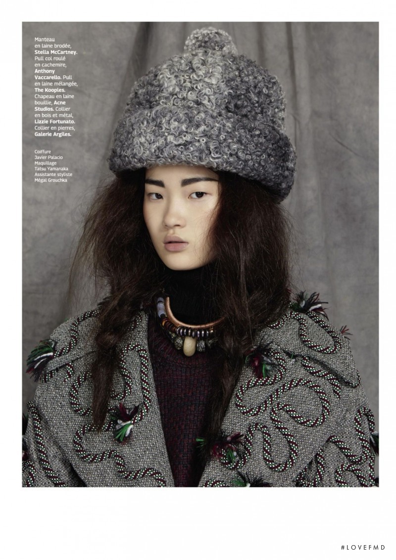 Hyun Ji Shin featured in Nomade Urbaine, December 2014