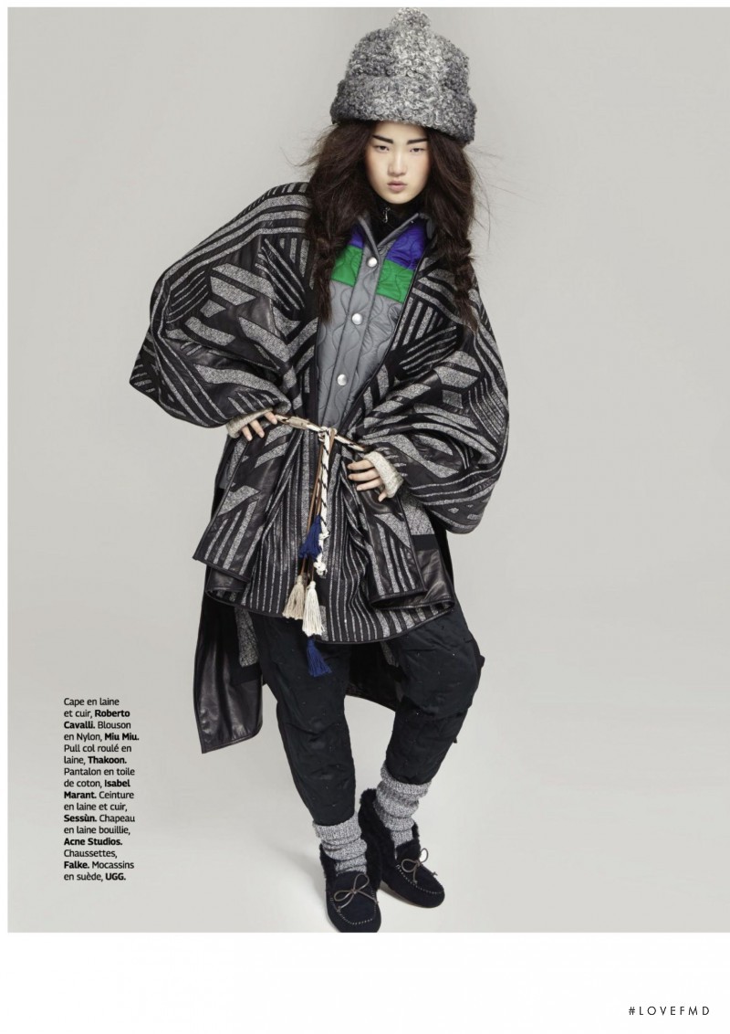 Hyun Ji Shin featured in Nomade Urbaine, December 2014