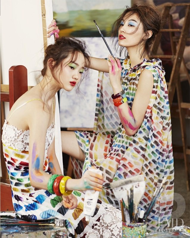 Hyun Ji Shin featured in Girls of Art School, May 2014