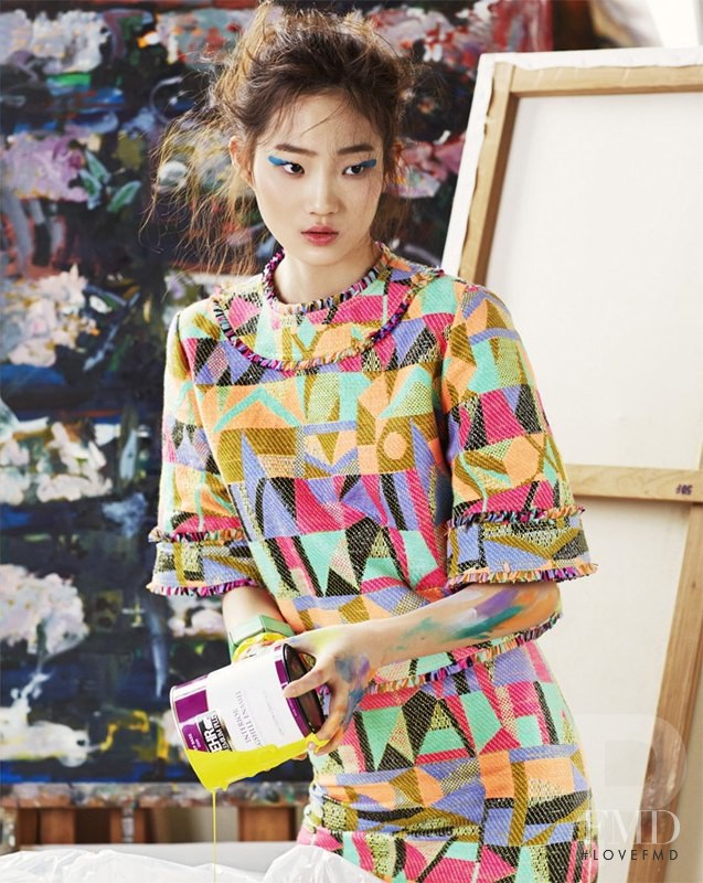 Hyun Ji Shin featured in Girls of Art School, May 2014