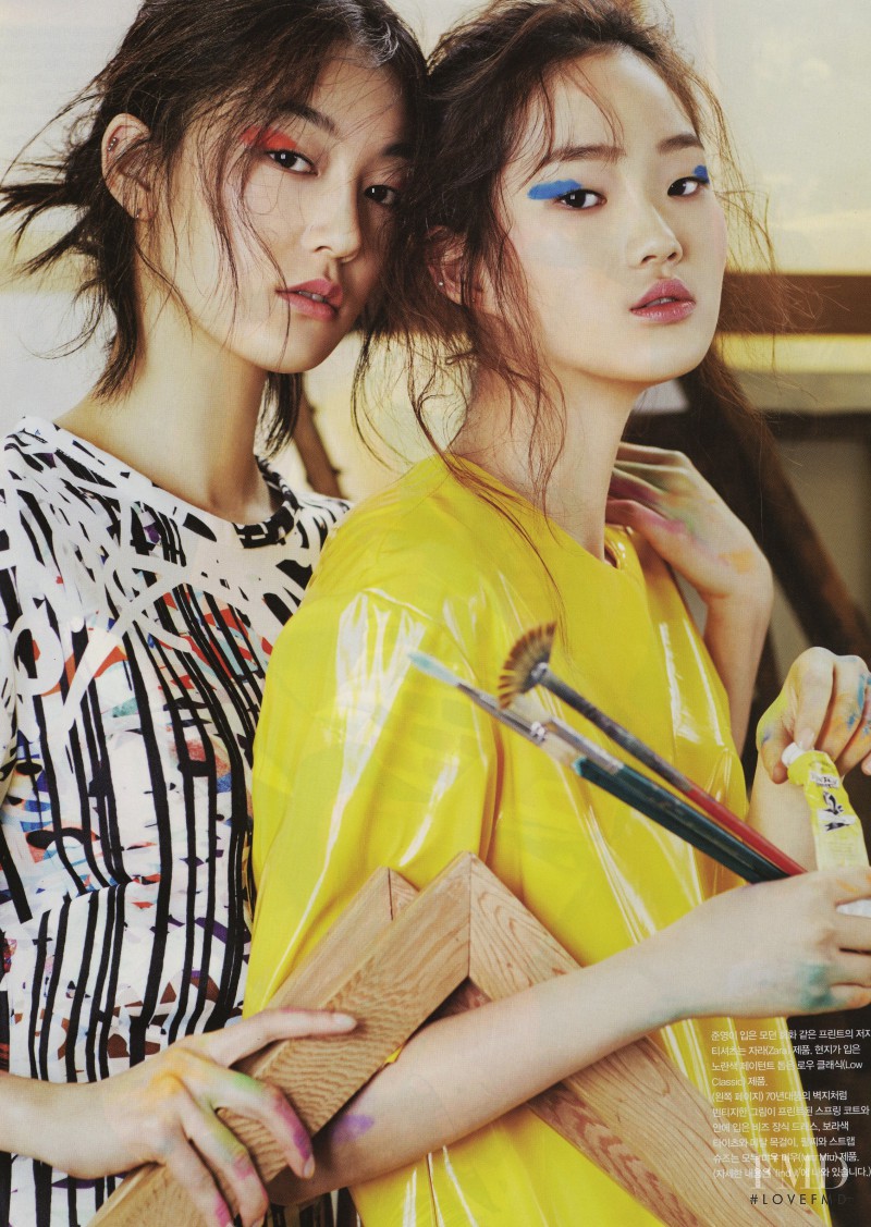 Hyun Ji Shin featured in Girls of Art School, May 2014