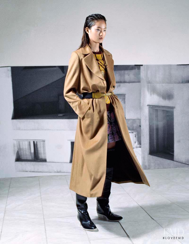 Hyun Ji Shin featured in Winter Coats AW2014, November 2014