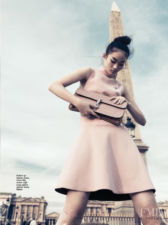 Hyun Ji Shin featured in Two Some Swank, November 2014