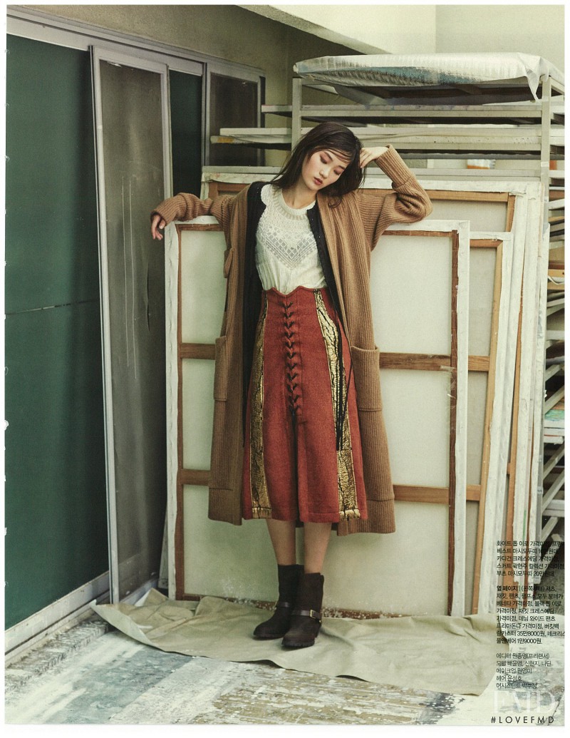 Hyun Ji Shin featured in Style, September 2015