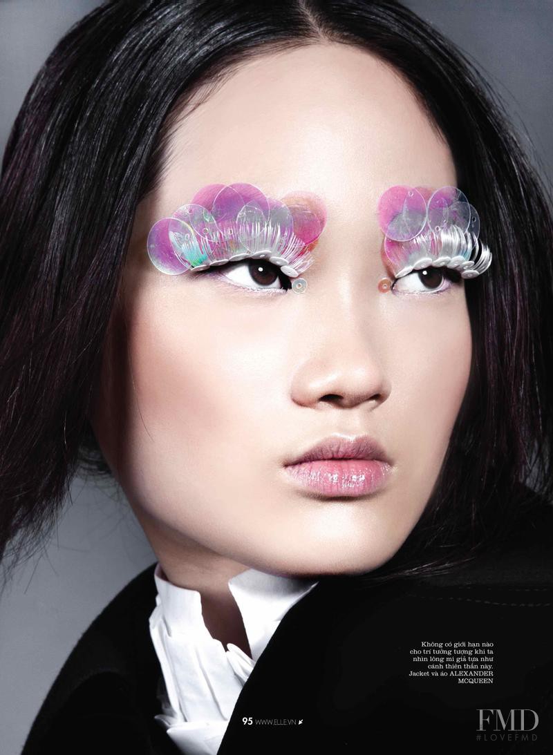 Hyun Ji Shin featured in Beauty, August 2015