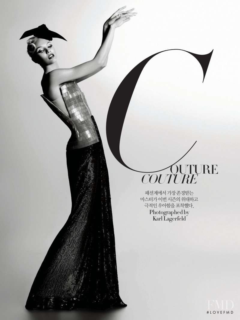 Candice Swanepoel featured in Couture Couture, December 2011