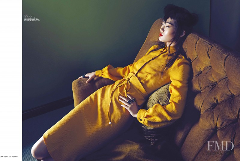 Hyun Ji Shin featured in Style, June 2015
