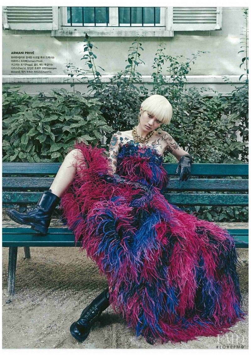 Hyun Ji Shin featured in Couture, November 2015