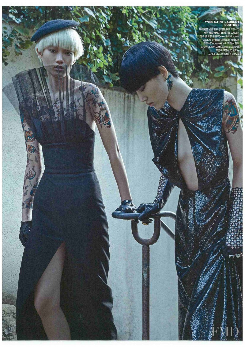 Hyun Ji Shin featured in Couture, November 2015