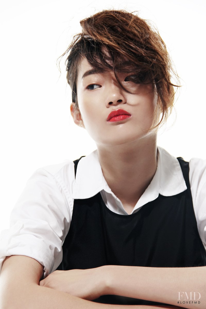 Hyun Ji Shin featured in Monochrome, July 2014