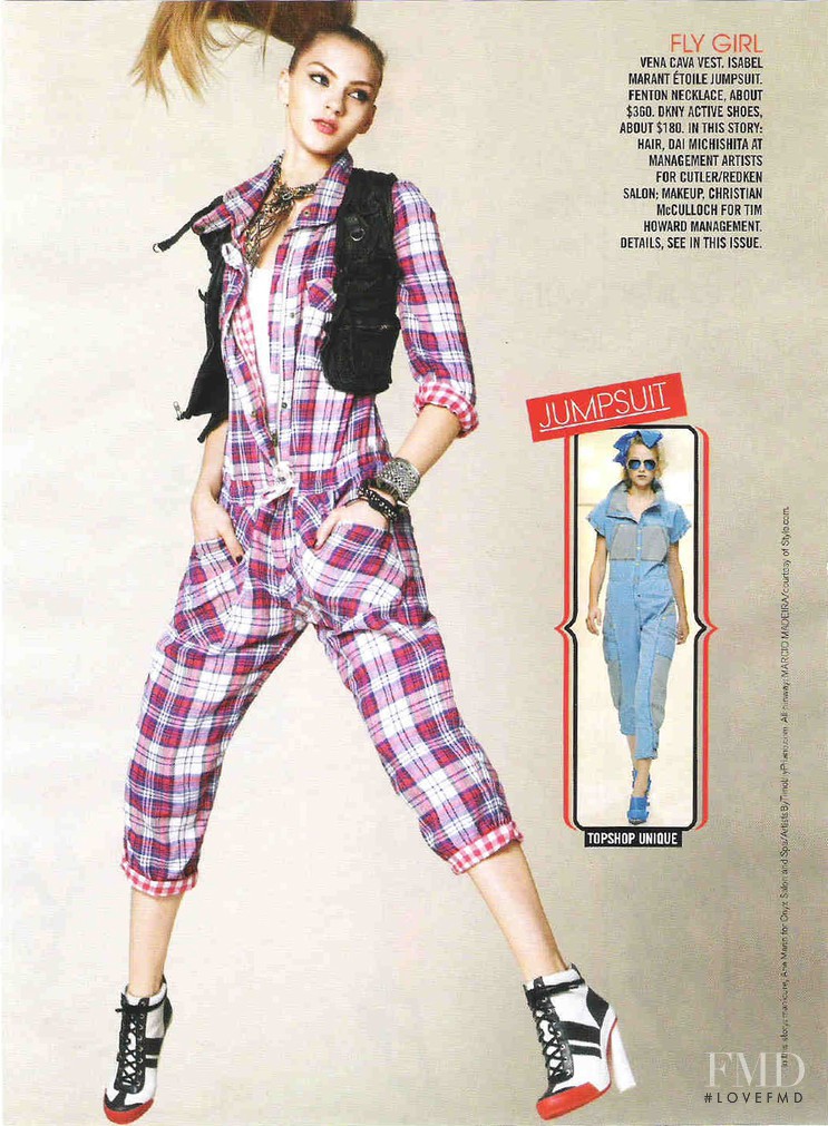 Anya Kazakova featured in Spring\'s Hit List, March 2009