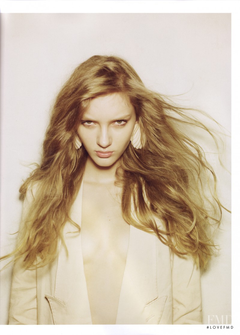 Anya Kazakova featured in Stella McCartney, March 2009