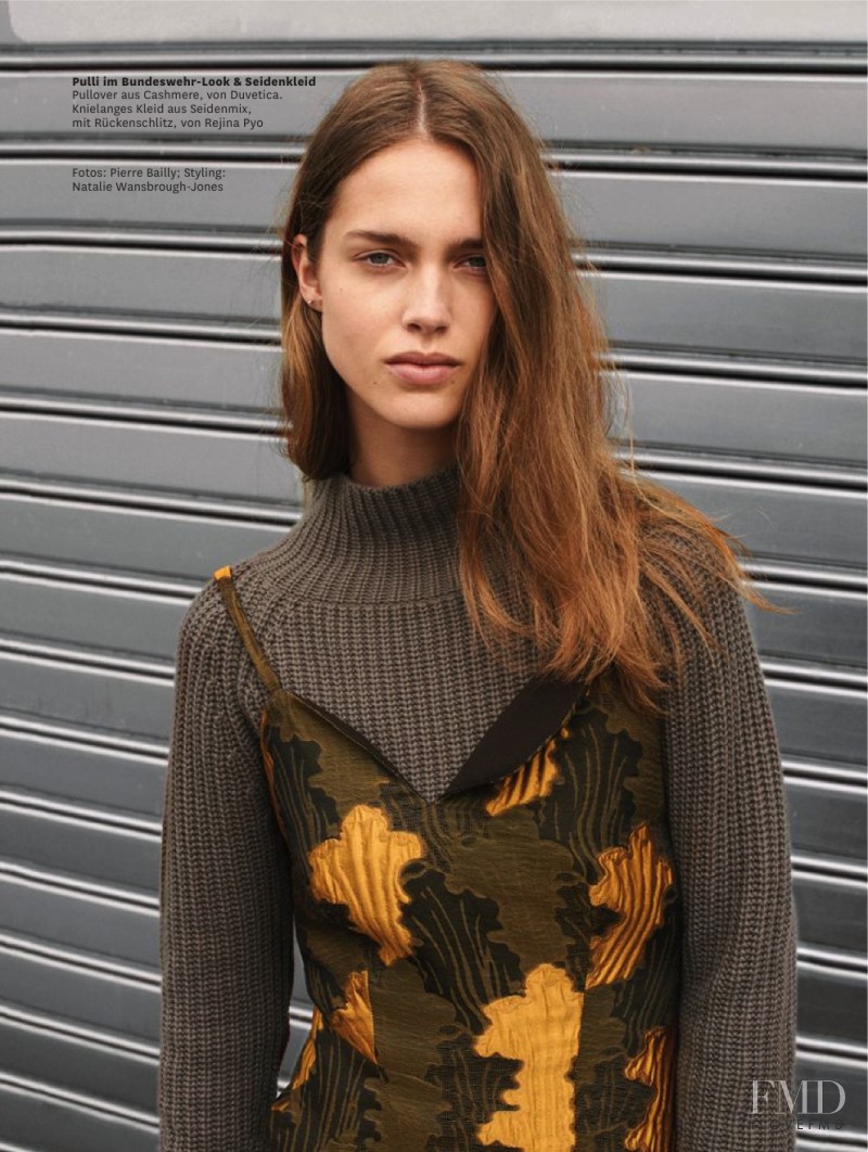 Julia Jamin featured in Army Shop, December 2015