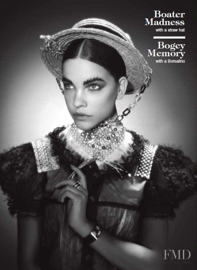 Barbara Palvin featured in Decorate your hat, January 2010