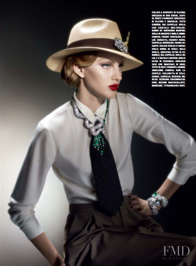 Anya Kazakova featured in Decorate your hat, January 2010