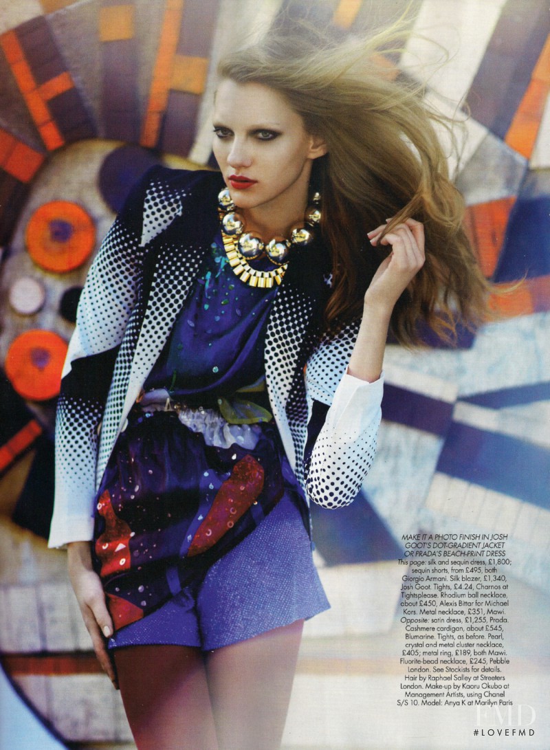 Anya Kazakova featured in Beautiful Chaos, April 2010