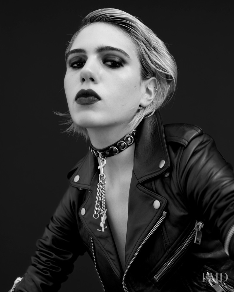 Julia Cumming featured in Julia in Saint Laurent, August 2015