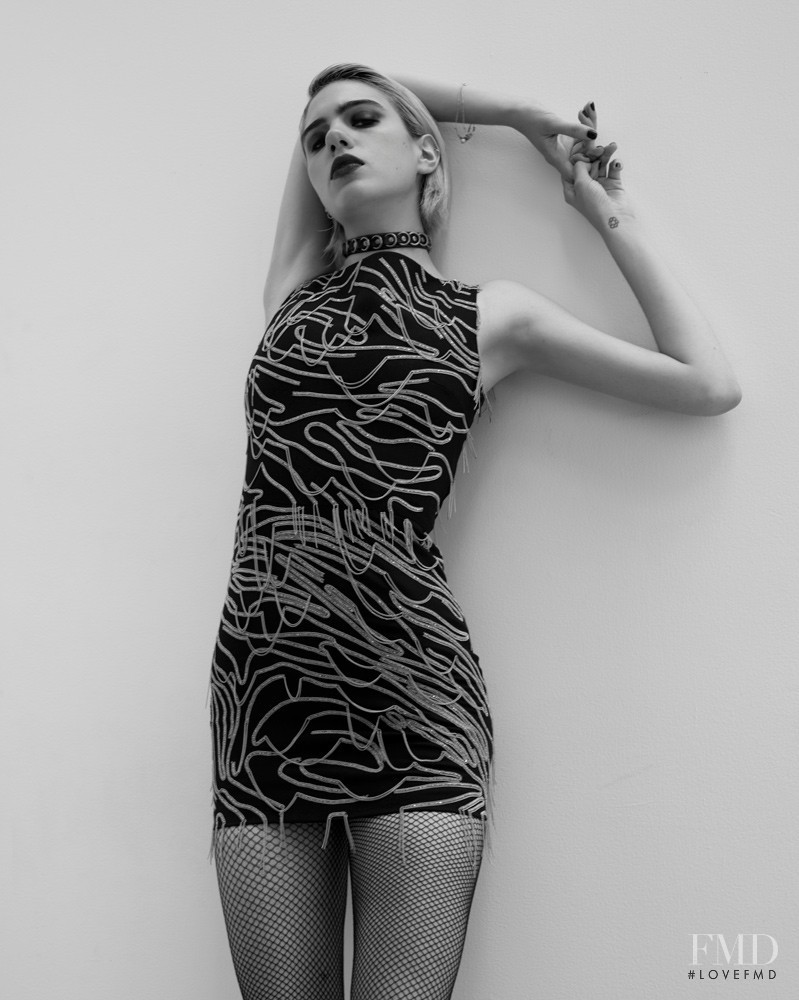 Julia Cumming featured in Julia in Saint Laurent, August 2015