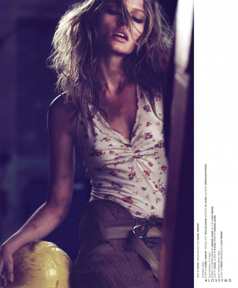 Olga Maliouk featured in Factory Girl, April 2011