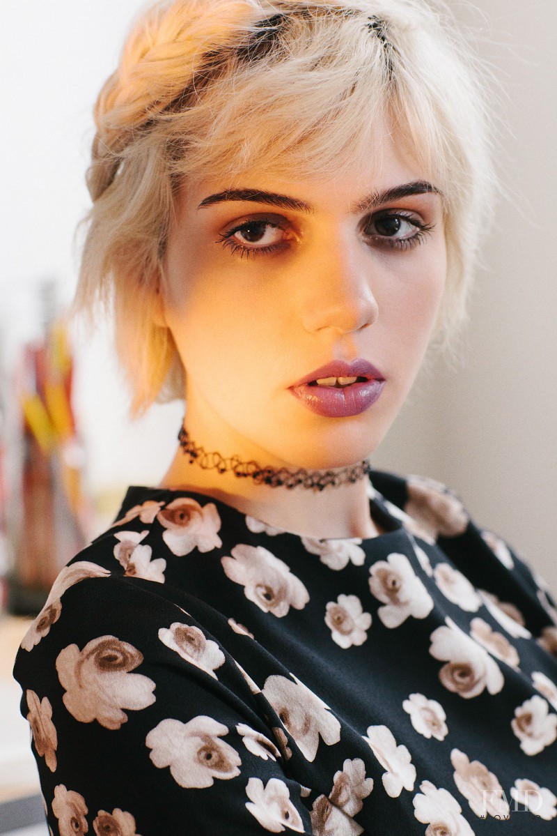 Julia Cumming featured in Fall’s Best Lip Shades—Modeled by Fashion’s Next It Girl, September 2014