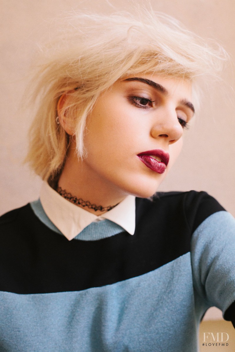 Julia Cumming featured in Fall’s Best Lip Shades—Modeled by Fashion’s Next It Girl, September 2014