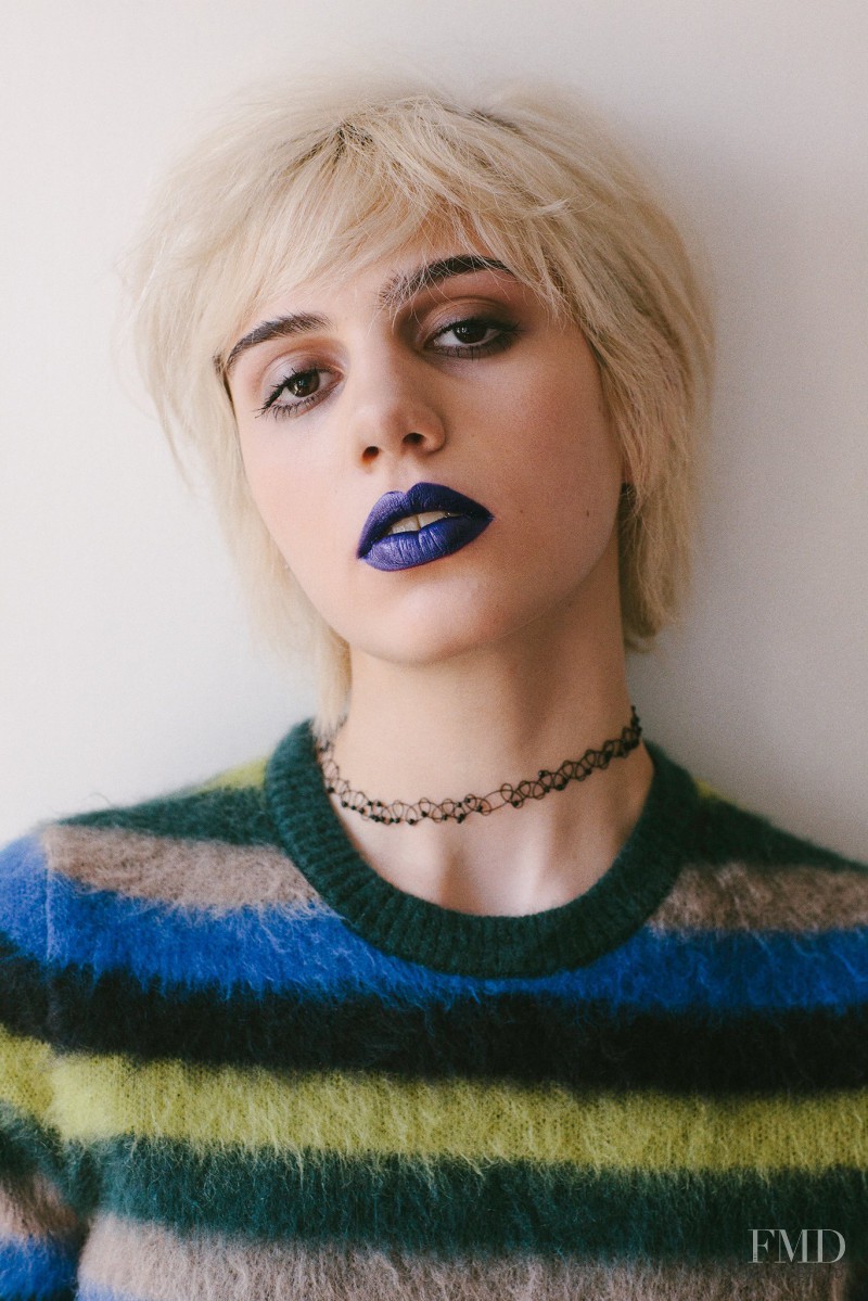 Julia Cumming featured in Fall’s Best Lip Shades—Modeled by Fashion’s Next It Girl, September 2014