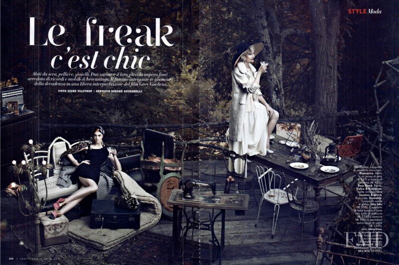 Rachel Alexander featured in Le freak c\'est chic, October 2011