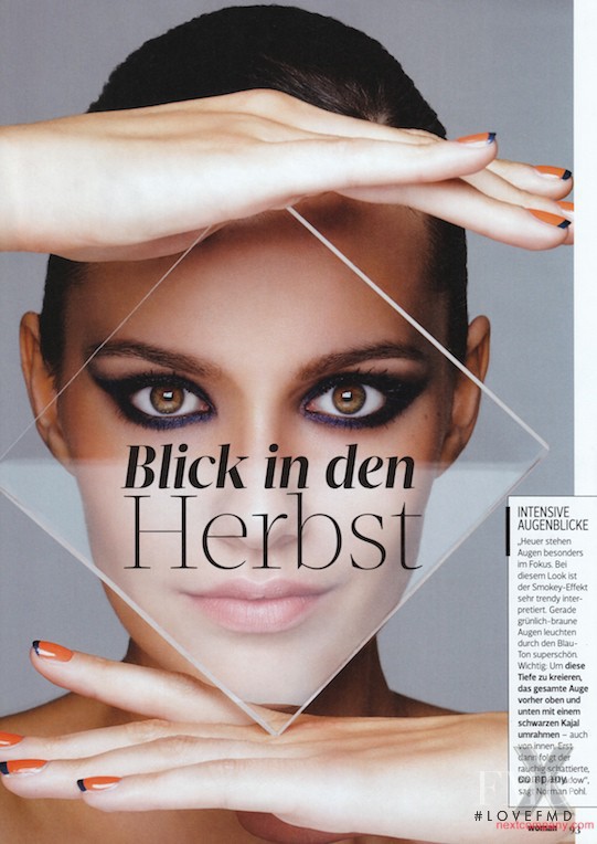 Barbara Istvanova featured in Blick in den Herbst, September 2015