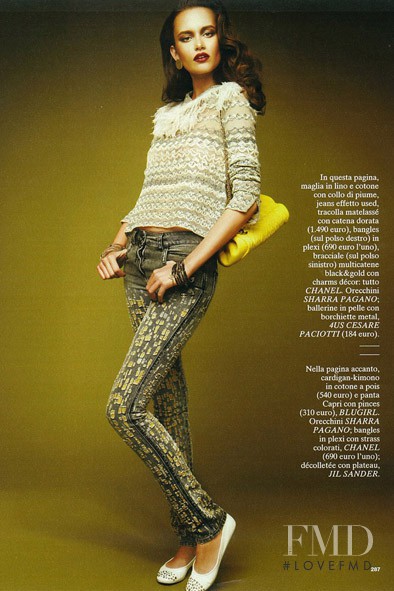 Barbara Istvanova featured in Today I Wear The Pants, April 2011