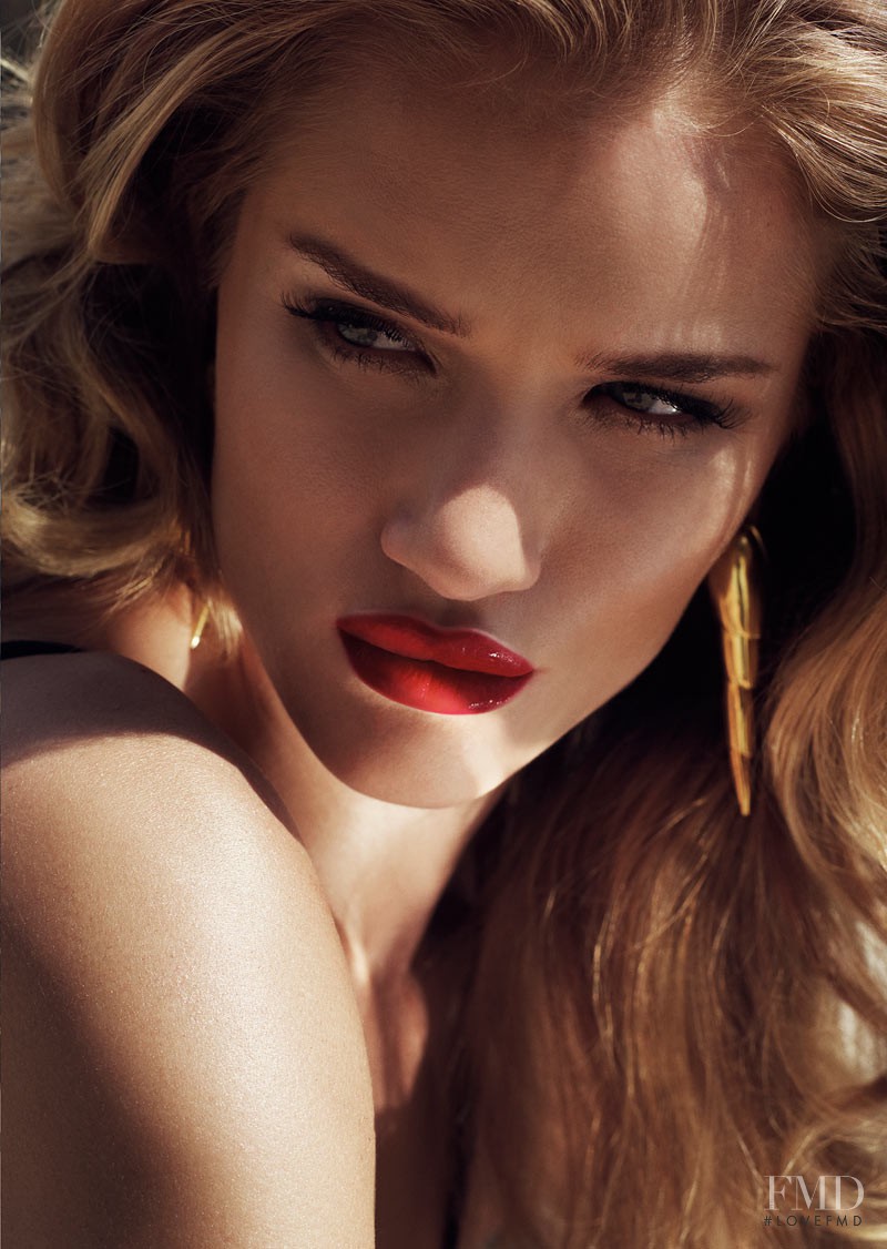 Rosie Huntington-Whiteley featured in Pool Goddess, January 2012