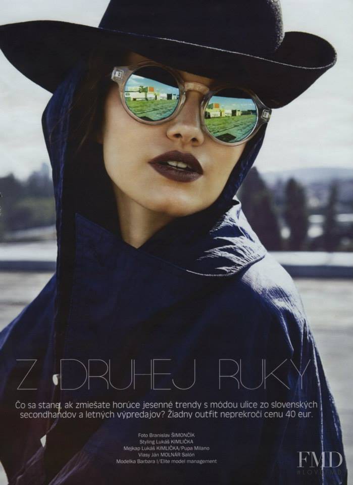 Barbara Istvanova featured in Z Druhej Ruky, November 2013