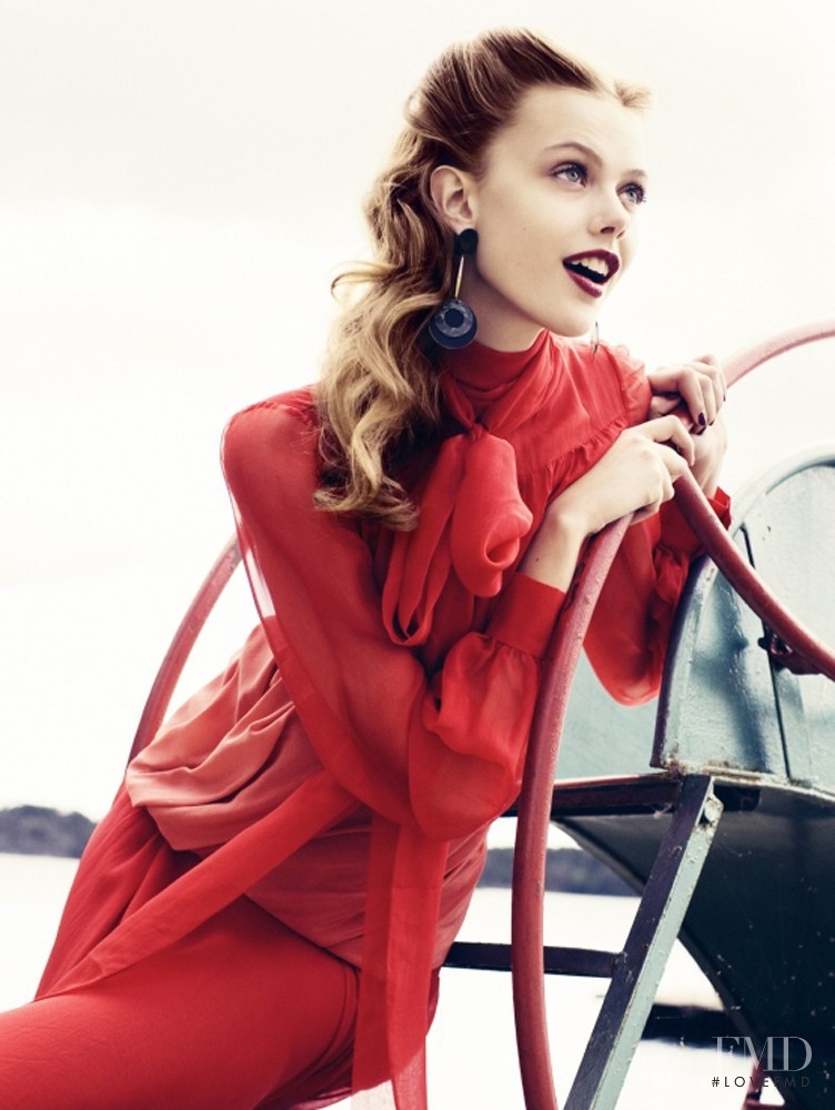 Frida Gustavsson featured in Movie Star, November 2011