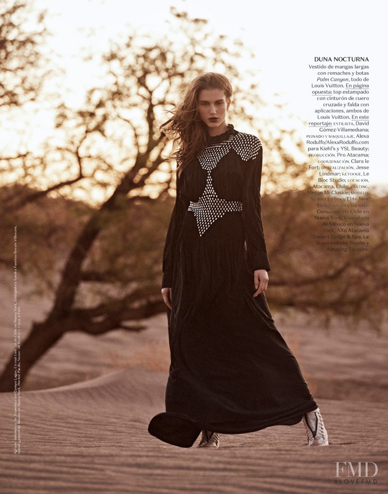 Sabina Lobova featured in Luz De Vida, January 2016