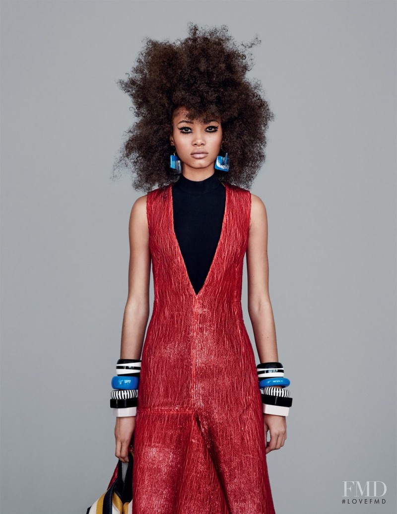 Colour By Numbers in Vogue UK with Lineisy Montero - (ID:28164 ...