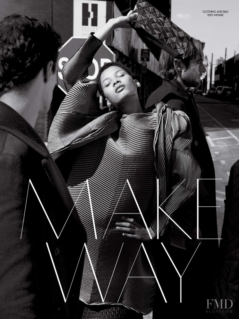 Lineisy Montero featured in Make Way, September 2015