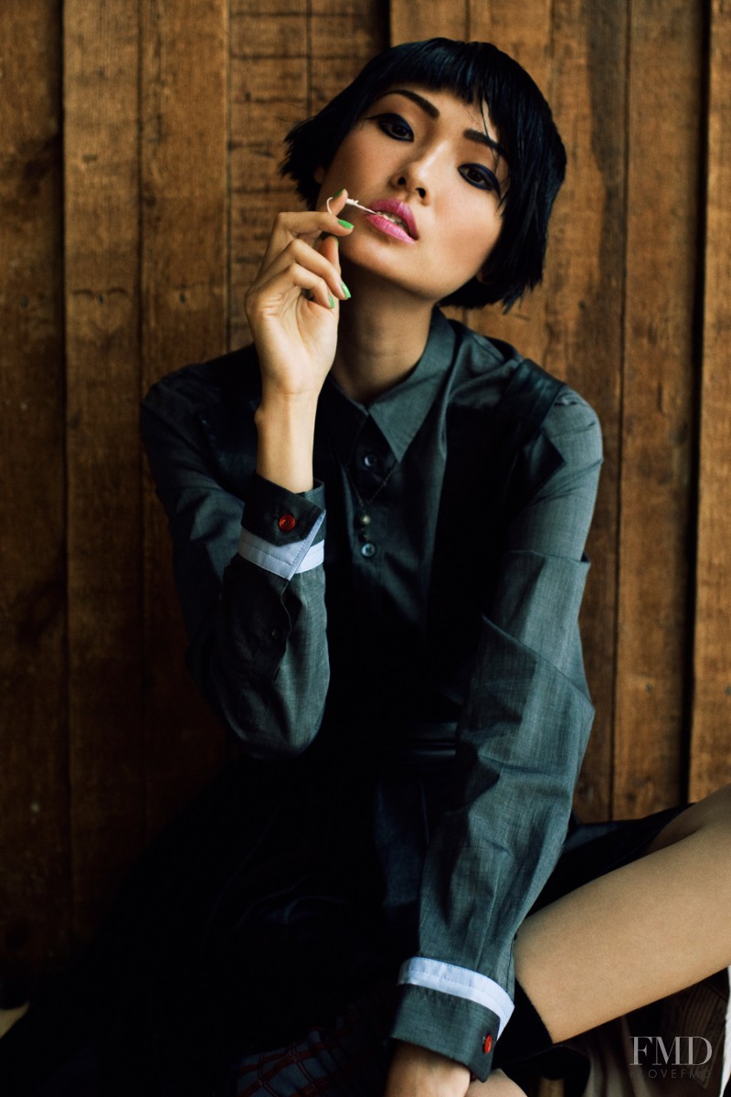 Xiao Wang featured in Prim & Proper, November 2011