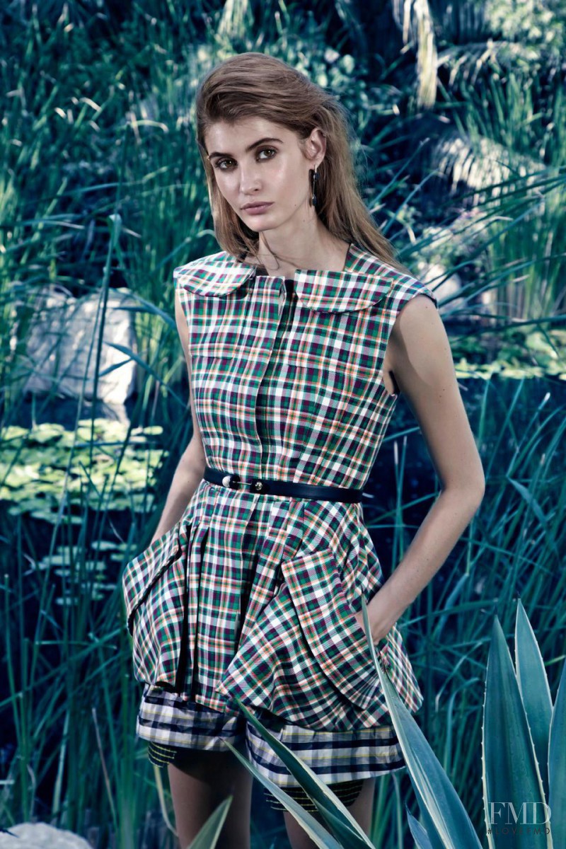 Augusta Beyer Larsen featured in Dior Cruise 2016 Collection, October 2015