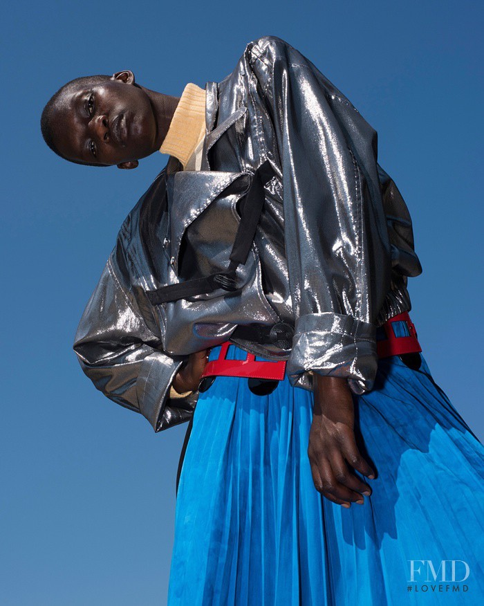 Achok Majak featured in Fashion shoot: how to be a bright spark this autumn – in pictures, August 2015