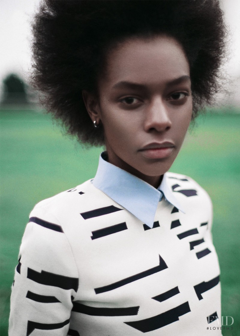 Karly Loyce featured in Jil Sander, June 2015