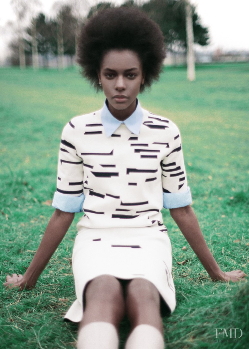 Karly Loyce featured in Jil Sander, June 2015