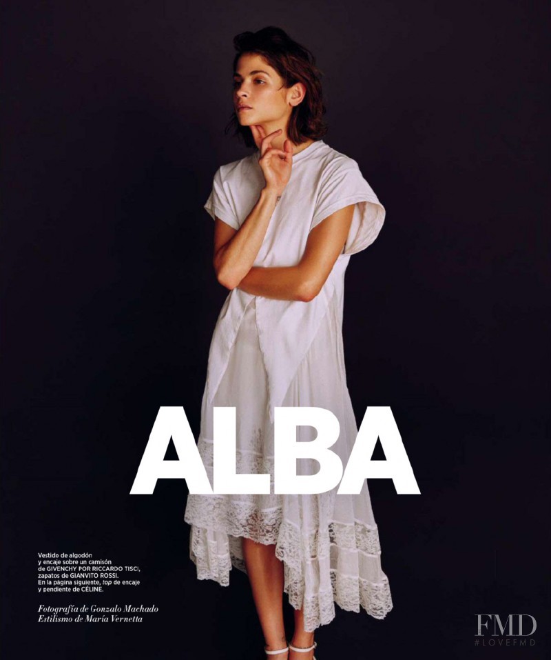 Alba Galocha featured in Cita con las Modelos, January 2016