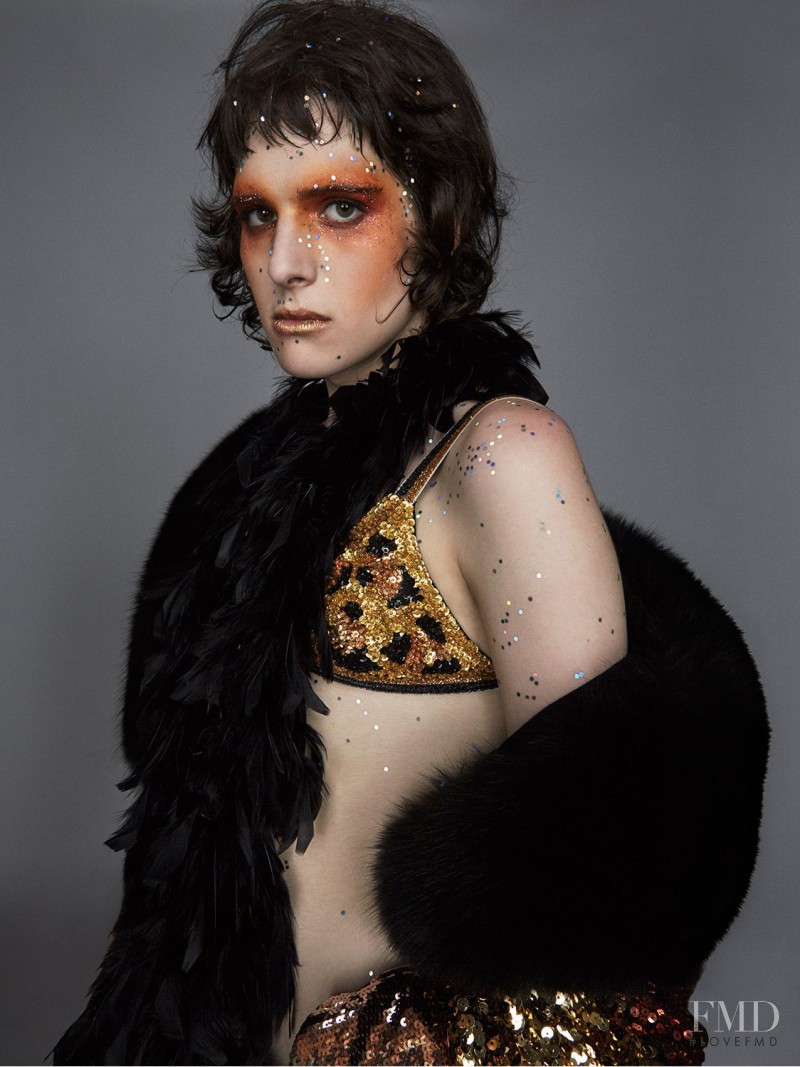 Hari Nef featured in Clubland - 35 Years of Beauty, June 2015