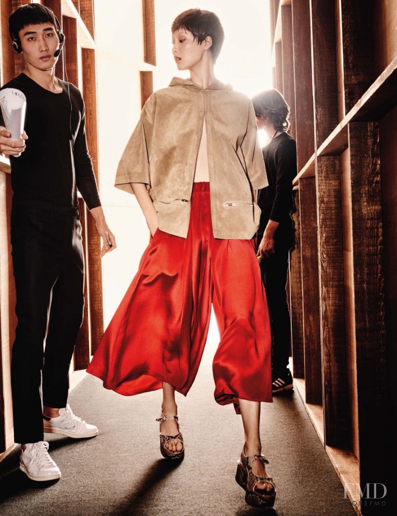 Sung Hee Kim featured in Fashion Show, February 2016