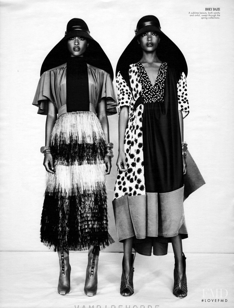 Jourdan Dunn featured in Best in Class, January 2012