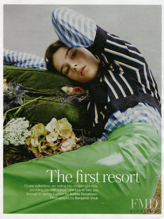 Vera Van Erp featured in The First Resort, January 2016