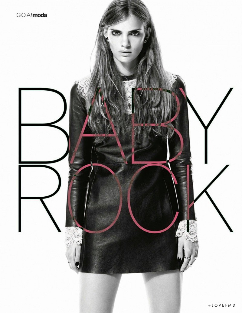 Emily Astrup featured in Baby Rock, September 2013