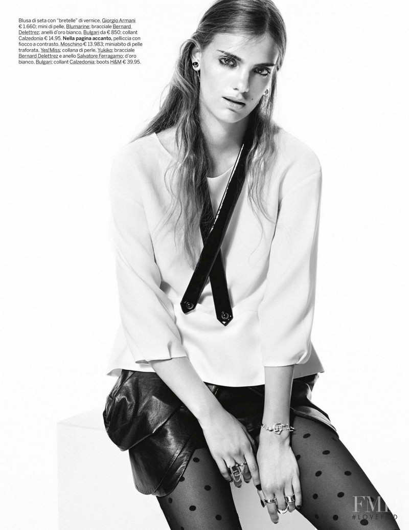 Emily Astrup featured in Baby Rock, September 2013
