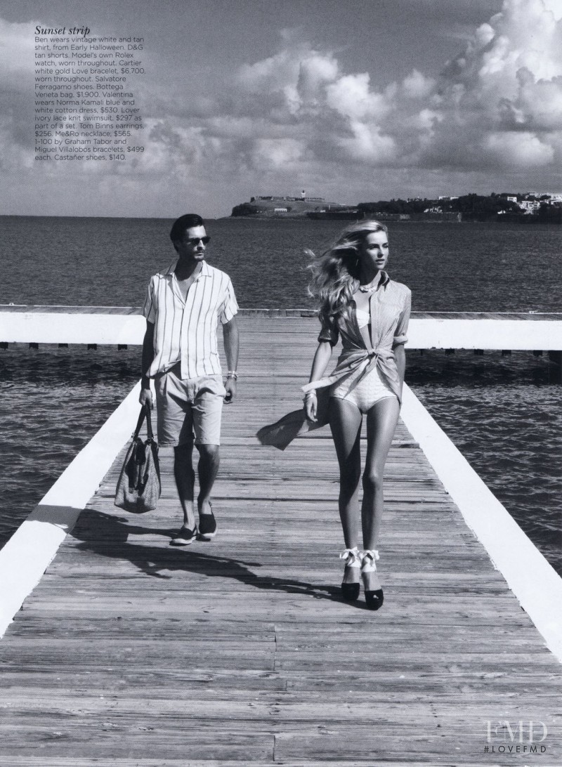 Valentina Zelyaeva featured in The Wanderers, January 2012