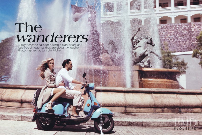 Valentina Zelyaeva featured in The Wanderers, January 2012